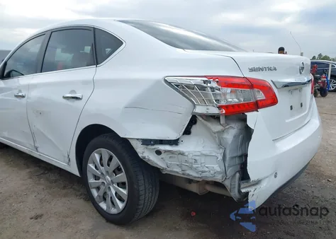 2015 Nissan Sentra S from USA, damaged, VIN 3N1AB7AP1FY224446